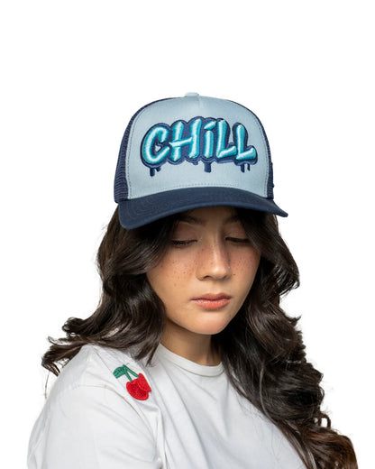 Chill vibes - 5 Panel Trucker - girrach