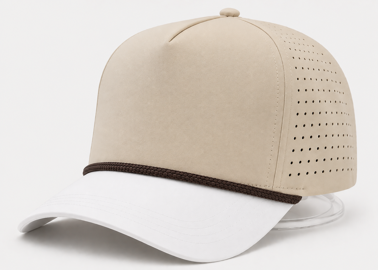 Custom 5 Panel Performance Golf Rope Hat - Custombrandgear - girrach
