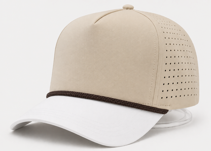 Custom 5 Panel Performance Golf Rope Hat - Custombrandgear - girrach