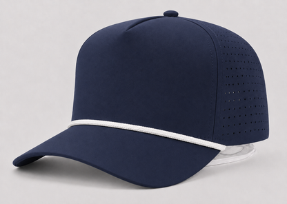 Custom 5 Panel Performance Golf Rope Hat - Custombrandgear - girrach