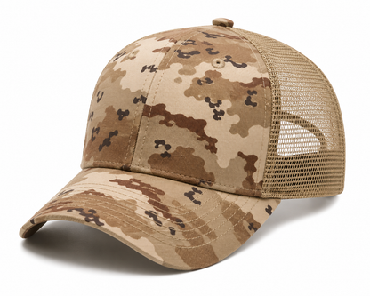 Custom 6 Panel Camouflage Trucker Caps - Custombrandgear - girrach