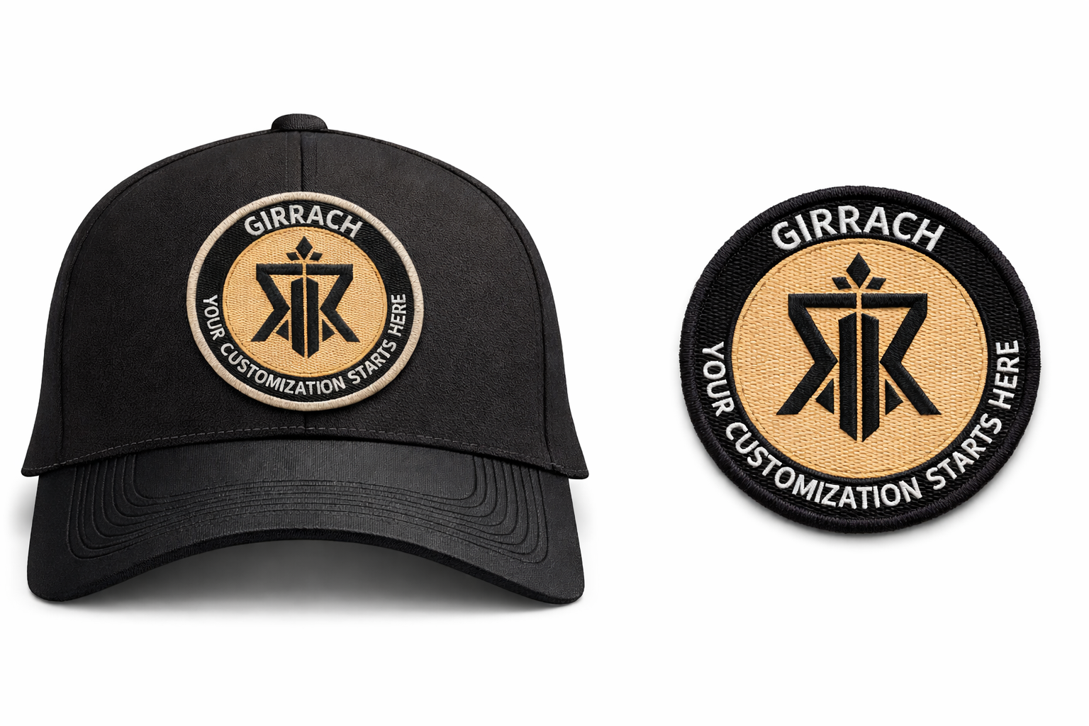 Girrach Cap and Patches Custom