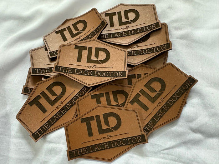 Custom Leather Patches Engraved Laser