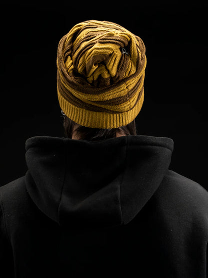 Freeform Beanie - Honey Comb - girrach