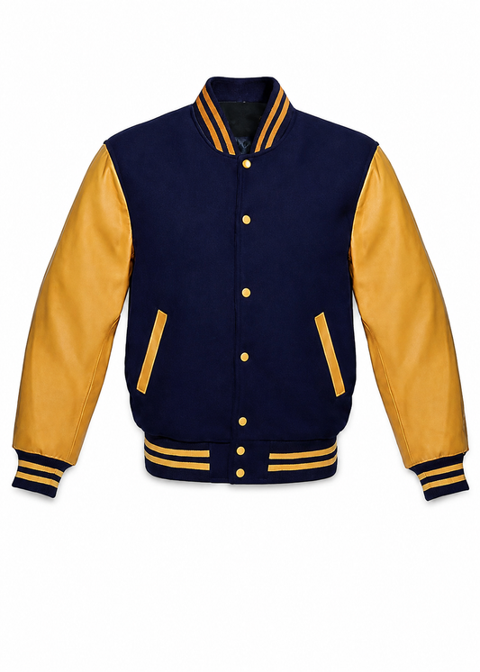 Custom Varsity Jacket - CBG Original Wool and Leather - girrach
